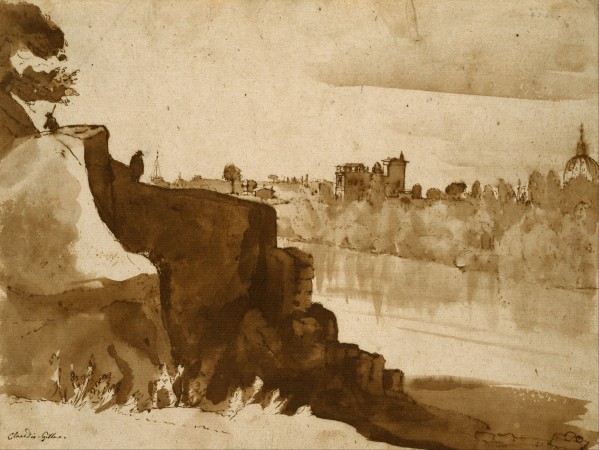 Pens and Haarlem by Claude Lorrain